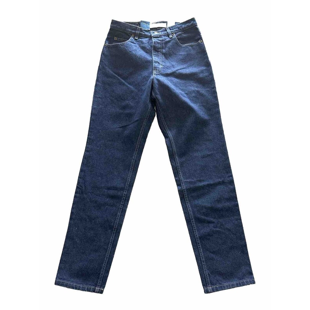 BUGLE BOY WOMENS VINTAGE 705 JEANS SIZE 10 AVERAGE DARK‎ WASH STRAIGHT LEG